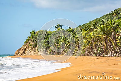 Flamenco Beach seaside shore Culebra Puerto Rico Stock Photo