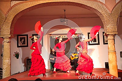 Flamenco dancers Editorial Stock Photo