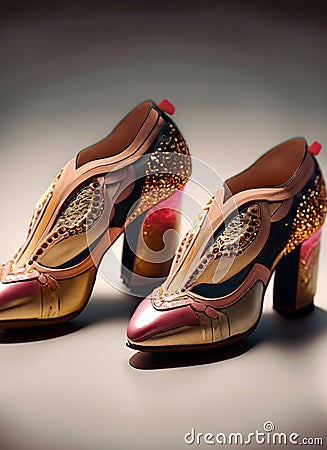 Flamengo shoes Stock Photo