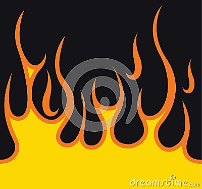 Flames Stock Photo