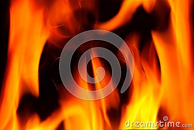 Flames Stock Photo