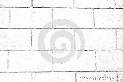 The flap of the house is made of white brick. Background Stock Photo