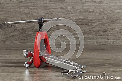 Flaring tool Stock Photo