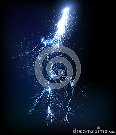 Flash Lightning Vector Illustration