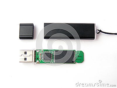 Flash memory Stock Photo