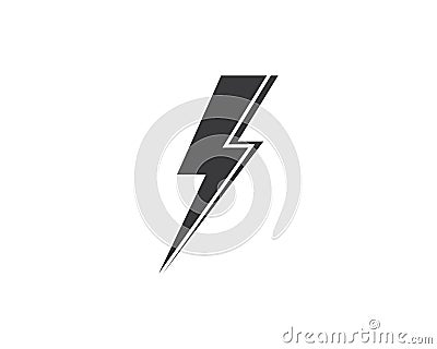 flash power of energy and electric illustration Vector Illustration