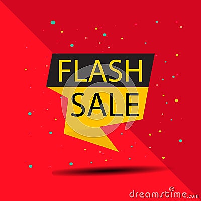 Flash Sale Promotion banner template design and new colection sale tags .Vector illustration. Premium Vector Vector Illustration