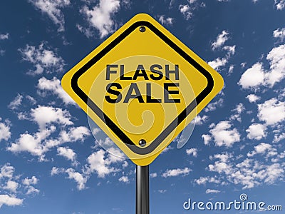 Flash sale Stock Photo