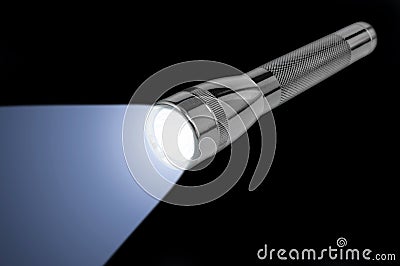 Flashlight Stock Photo