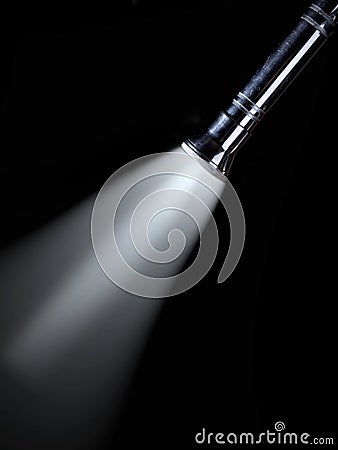 Flashlight Stock Photo