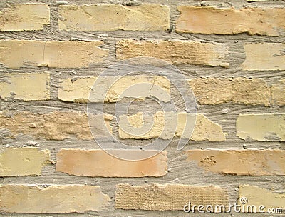 Flat brick wall Stock Photo
