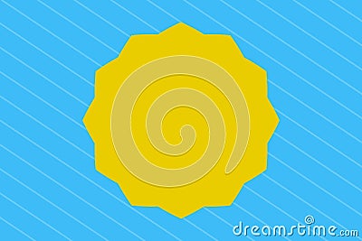 Flat design Vector Illustration Empty esp template copy space text for Ad, promotion, poster, flyer, web banner, article Vector Illustration