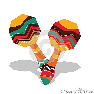 Flat illustration about africa design Vector Illustration