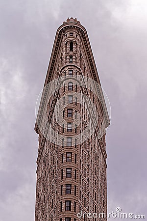 The Flat Iron Building in New York city Editorial Stock Photo