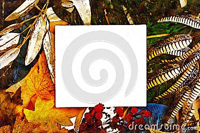 Flat lay. Nature concept. Mixing acrylic paints. Modern art. Colorful spring flower background space for text. Nature Trendy Stock Photo