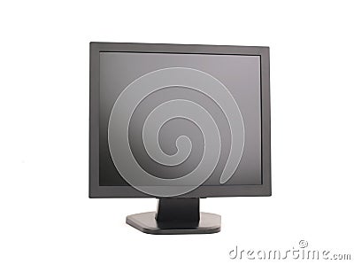 Flat panel computer monitor Stock Photo