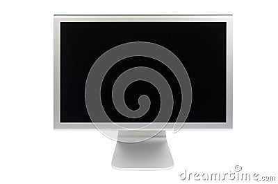 Flat panel lcd computer monitor Stock Photo