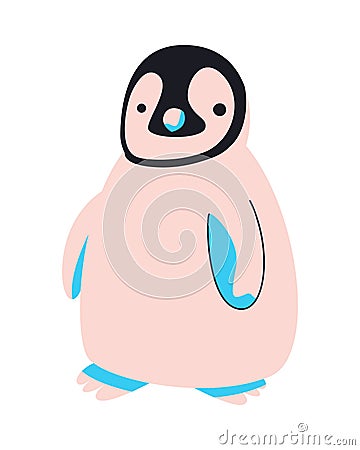 flat penguin design Vector Illustration