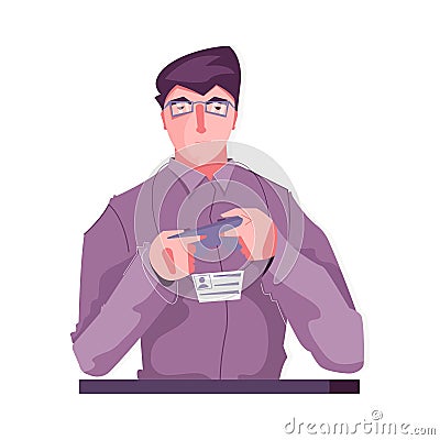 Flat Remote Control Illustration Vector Illustration