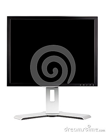 Flat screen monitor Stock Photo