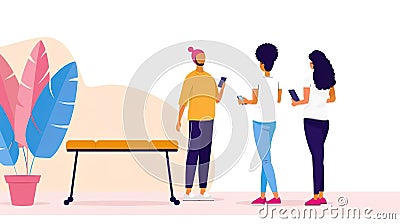 Flat Vector Illustration, A series of illustrations showing different pool exercises suitable for overweight individuals, such as Cartoon Illustration