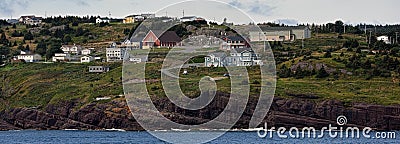 Flatrock town in Newfoundland and Labrador Stock Photo