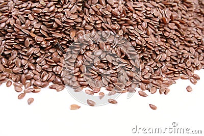 Flax seed Stock Photo