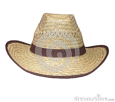 Flax Woven Stetson Stock Photo