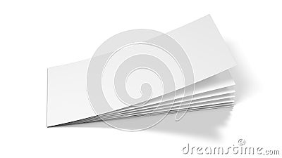 Flayer blank Stock Photo