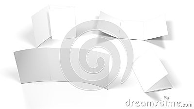 Flayer blank Stock Photo