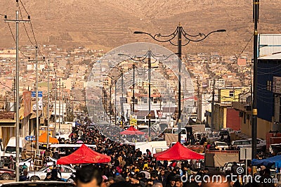 Flea Market In Iraq Editorial Stock Photo