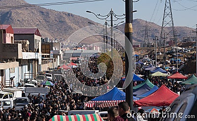 Flea Market In Iraq Editorial Stock Photo