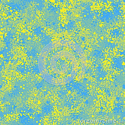 Flecktarn camouflage seamless pattern background. Vector illustration. Vector Illustration