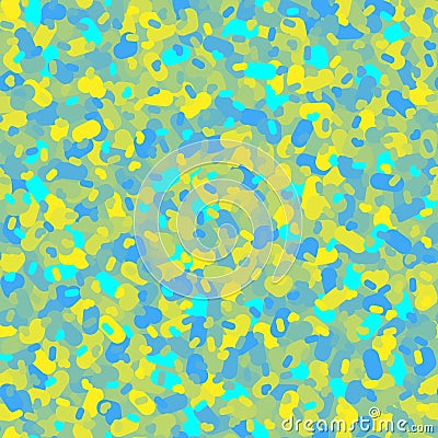 Flecktarn camouflage seamless pattern background. Vector illustration. Vector Illustration