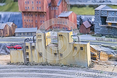 Northlandz is a model railroad layout and museum Editorial Stock Photo