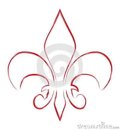 Fleur de lis Vector Illustration