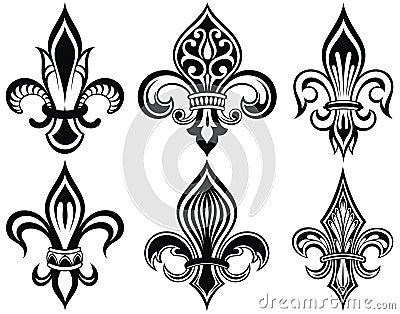 Fleur de lys Vector Illustration