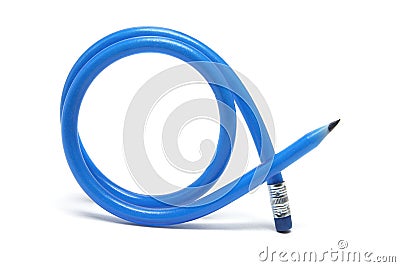 Flexible Pencil Stock Photo