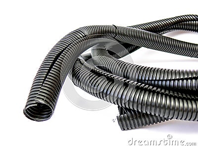 Flexible pipe Stock Photo