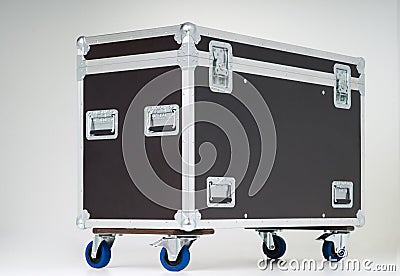 Flight case Stock Photo