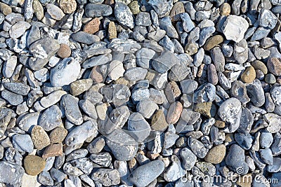 Flintstone Field on Ruegen,Germany Stock Photo