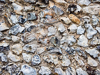 Flintstone Wall Texture Stock Photo