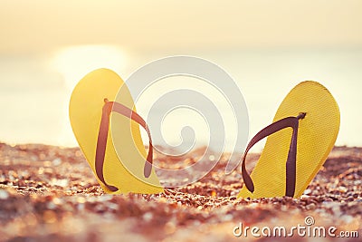 Flip flop Stock Photo