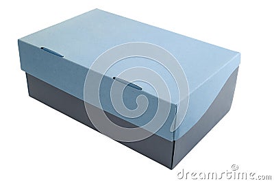 Flip Top Shoe Box Stock Photo