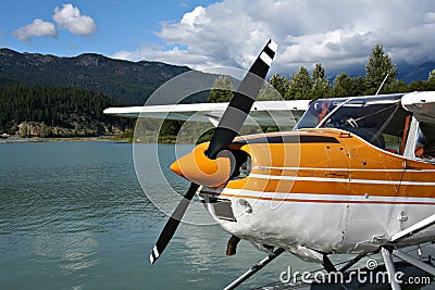 Float plane Stock Photo