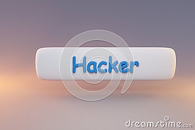 floating chat symbol for phone application on colorfull infinite background todo list icon symbol hacker it security virus Cartoon Illustration