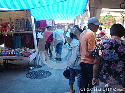 Floating Market in Thailand Editorial Stock Photo