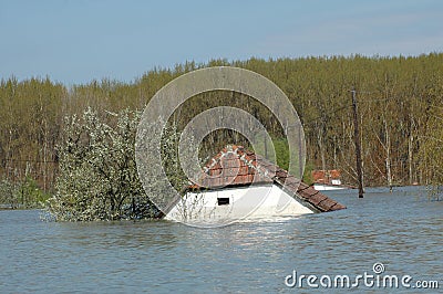 Flood Stock Photo