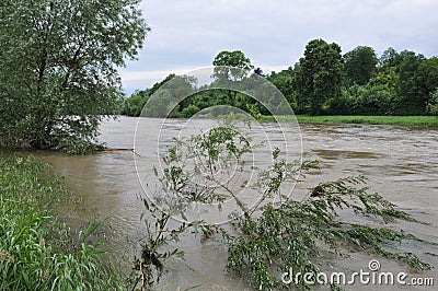 Flood Stock Photo