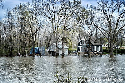 Flood Stock Photo